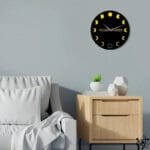 Horloge Murale Originale Cycle Lunaire - Horloge murale