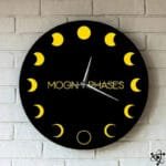 Horloge Murale Originale Cycle Lunaire - Horloge murale