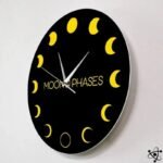 horloge murale originale cycle lunaire 607 1