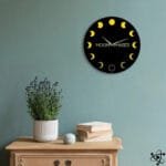 Horloge Murale Originale Cycle Lunaire - Grande - Horloge murale