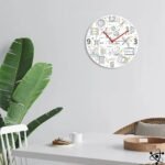 horloge murale originale design mathematique 350 1