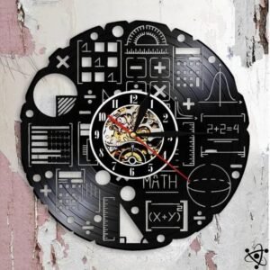 horloge murale originale equation mathematique sans led 615 1