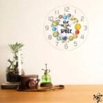 Horloge Murale Originale Espace Néon Enfants - Horloge murale