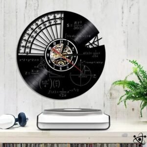 horloge murale originale formule geometrique led 412 1