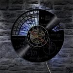 horloge murale originale formule geometrique led 647 1