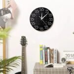horloge murale originale formules moleculaires alcanes 779 1