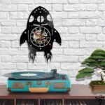 horloge murale originale fusee led pour enfants 484 1