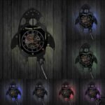 horloge murale originale fusee led pour enfants 658 1