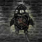 horloge murale originale fusee led pour enfants 769 1