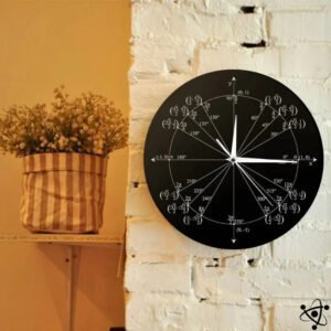 Horloge Murale Originale Géométrique pour Professeurs de Mathématiques - Horloge murale