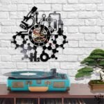 horloge murale originale laboratoire h2o led 236 1