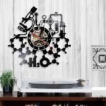 horloge murale originale laboratoire h2o led 446 1