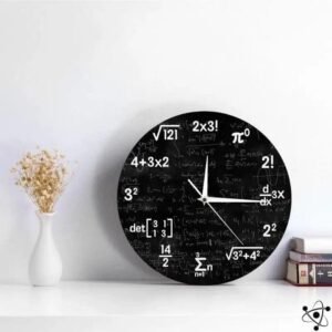horloge murale originale mathematique design 173 1