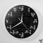 Horloge Murale Originale Mathématique Design Unique - Horloge murale