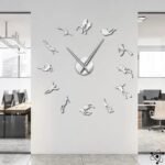 horloge murale originale plongeurs design moderne 245 1