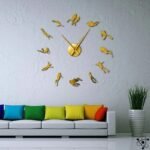 horloge murale originale plongeurs design moderne 666 1