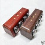 Horloge Nixie en Bois de Noyer avec Tubes Nixie In-12 - Horloge Nixie