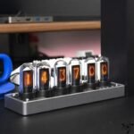 horloge nixie moderne en metal unique 760 1