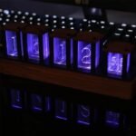 horloge nixie numerique retro avec eclairage rgb 367 1