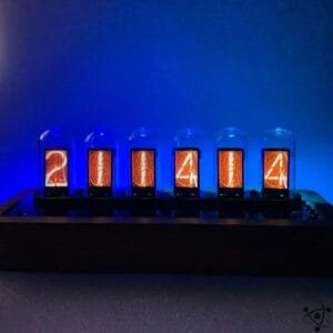 Horloge Nixie Tube Ips Design Geek Unique - Horloge Nixie