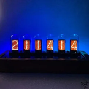 Horloge Nixie Tube Ips Design Geek Unique - Horloge Nixie