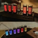 Horloge Nixie Tube Rgb élégante et Colorée - Horloge Nixie