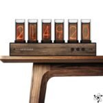 horloge nixie tube rgb elegante et coloree 497 1