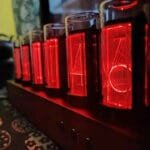 Horloge Nixie Tube Rgb élégante et Colorée - Horloge Nixie