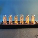 horloge nixie tubes en quartz elegante 422 1