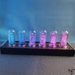 horloge nixie tubes en quartz elegante 581 1