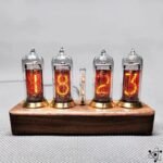 horloge tube nixie bluetooth elegante et connectee 318 1