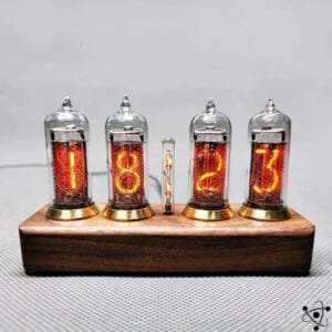 Horloge Tube Nixie Bluetooth élégante et Connectée - Horloge Nixie