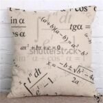 Housse de Coussin Scientifiques 45cm x 45cm avec Fermeture éclair