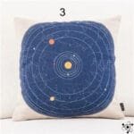 Housse de Coussin Astronomie Déco Science