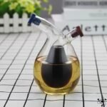 Huilier Vinaigrier Chimiste Pratique à deux Couches