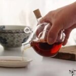 Huilier Vinaigrier élégant avec Silhouette Transparente