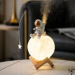 Humidificateur Lampe Lune pour Air Sain