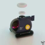 humidificateur sous marin avec controle sonore sous marin noir 134 1