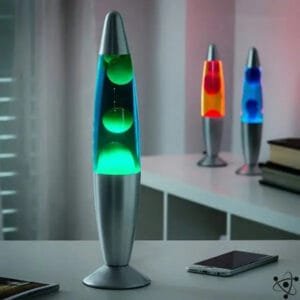 Lampe à Lave Trois Couleurs pour Décoration Originale - Lampe à lave