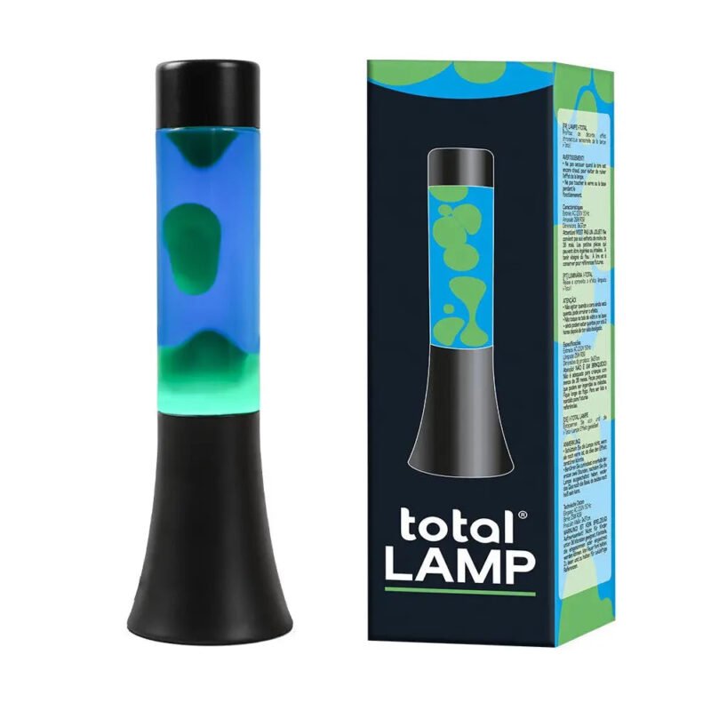 Lampe à Lave Verte avec Cire Hypnotisante - Lampe à lave