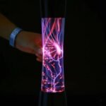lampe a plasma tube coloree et animee 121 1