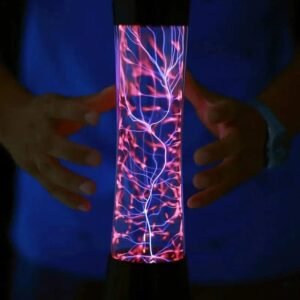 lampe a plasma tube coloree et animee 482 1