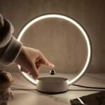 lampe magnetique levitante circlo blanc 357 1