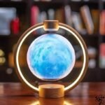 Lampe Magnétique Lune Multicolore Magique