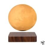 lampe magnetique mars flottante et moderne bois fonce 147 1
