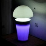 Lampe Magnétique Mushroom Design Lévitation élegante