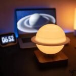 Lampe Magnétique Saturne Design Contemporain