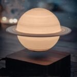 Lampe Magnétique Saturne Design Contemporain