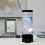 lampe meduse relaxante avec eclairage hypnotique veilleuse 349 1