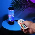 lampe meduse relaxante avec eclairage hypnotique veilleuse 540 1